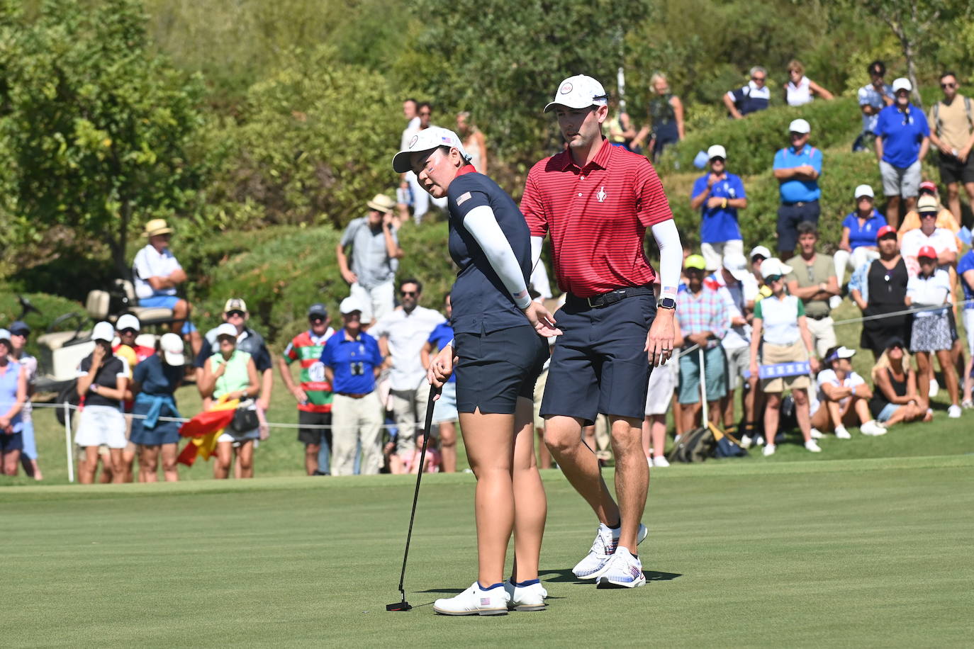 Las mejores imágenes del final de la Solheim Cup en Málaga