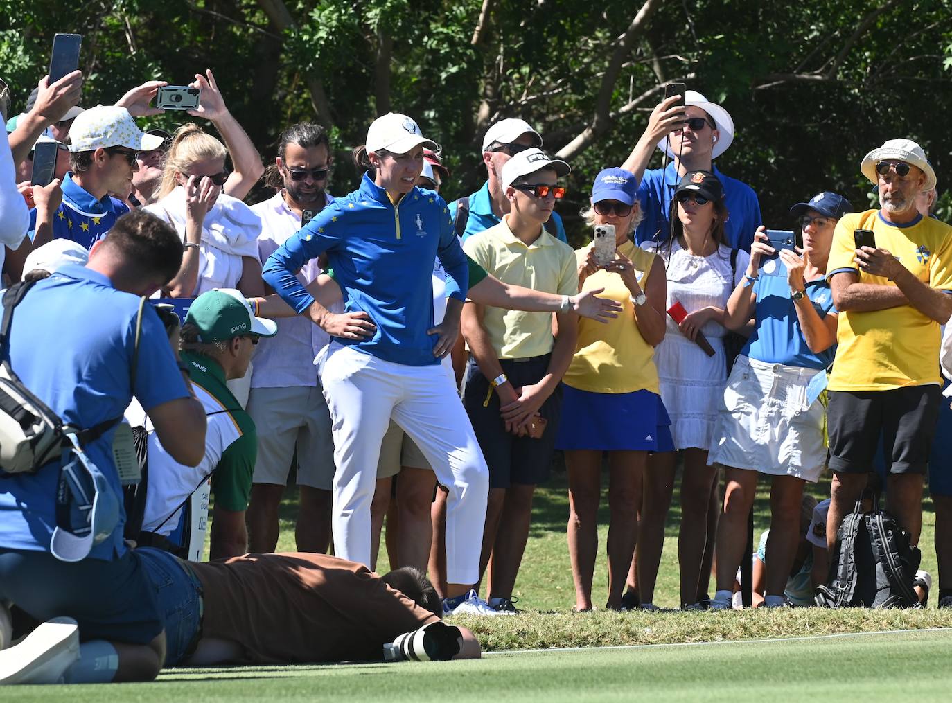 Las mejores imágenes del final de la Solheim Cup en Málaga