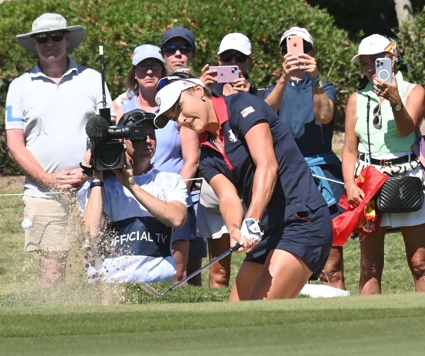 Las mejores imágenes del final de la Solheim Cup en Málaga