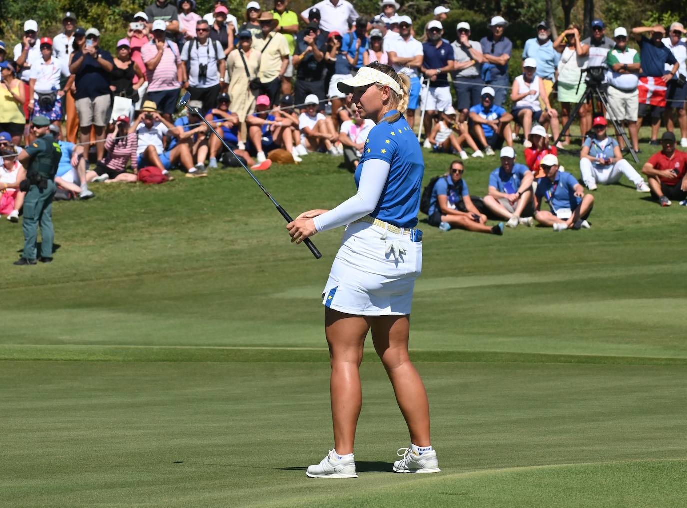 Las mejores imágenes del final de la Solheim Cup en Málaga