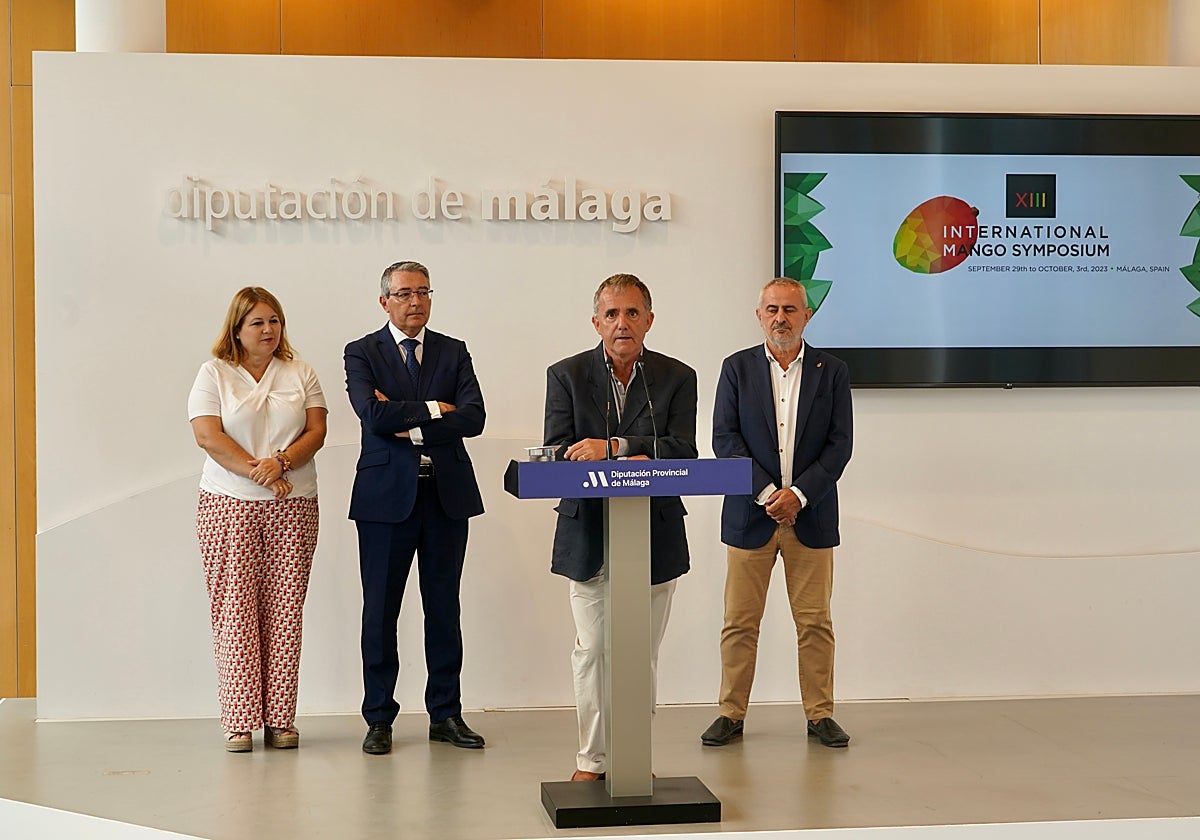 Acto de presentación del congreso internacional, este jueves en la Diputación.
