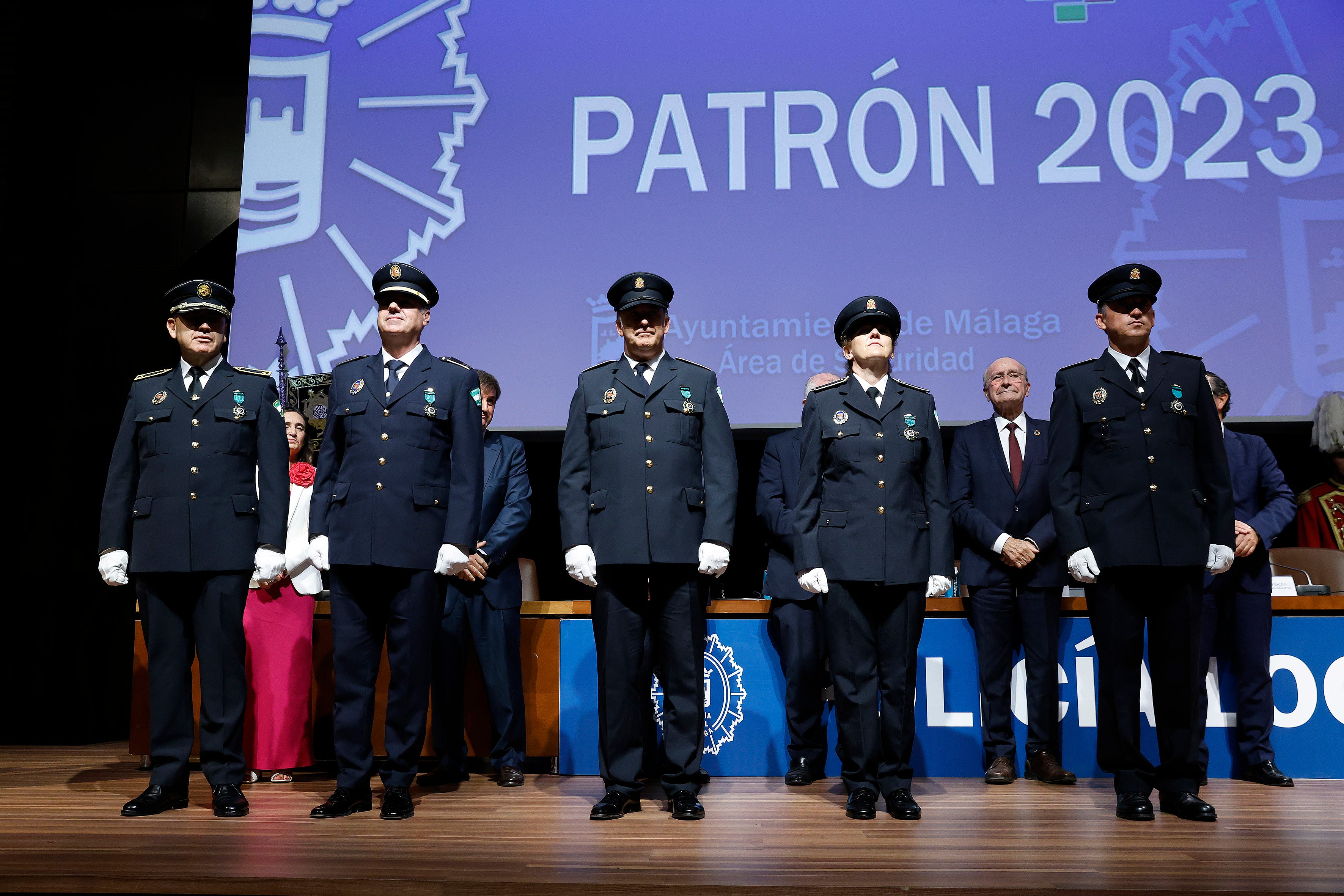 Reconocimiento a la Policía Local de Málaga