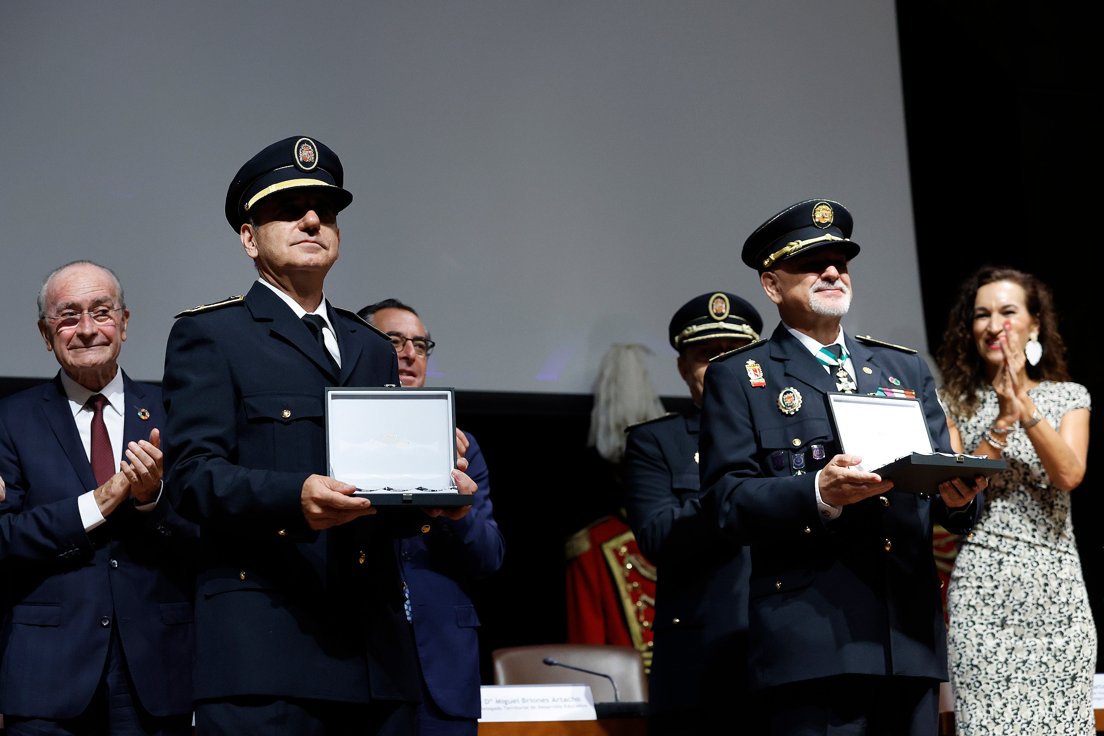 Reconocimiento a la Policía Local de Málaga