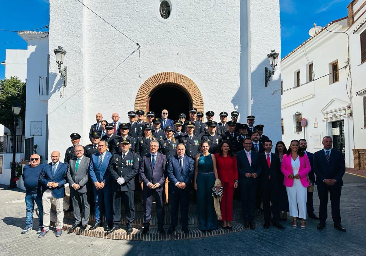 La Policía Local de Rincón homenajea a sus agentes y servicios destacados en la festividad de su patrón
