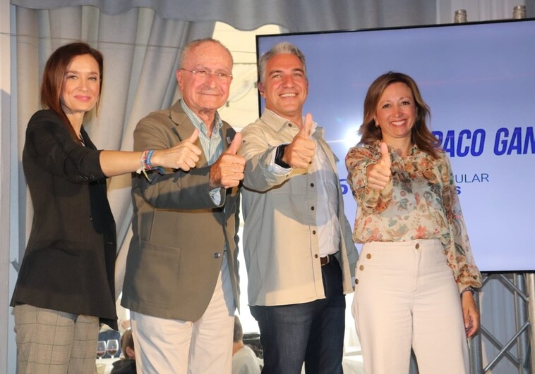 Los éxitos en las urnas marcan el primer año de Navarro al frente del PP de Málaga