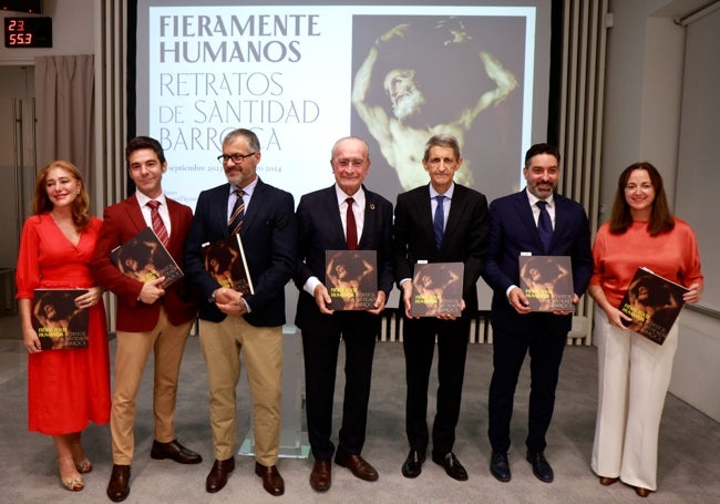 Lourdes Moreno, Pablo González, Guillermo Cervera, Francisco de la Torre, José M. Domínguez, Sergio Angusto y Mariana Pineda.