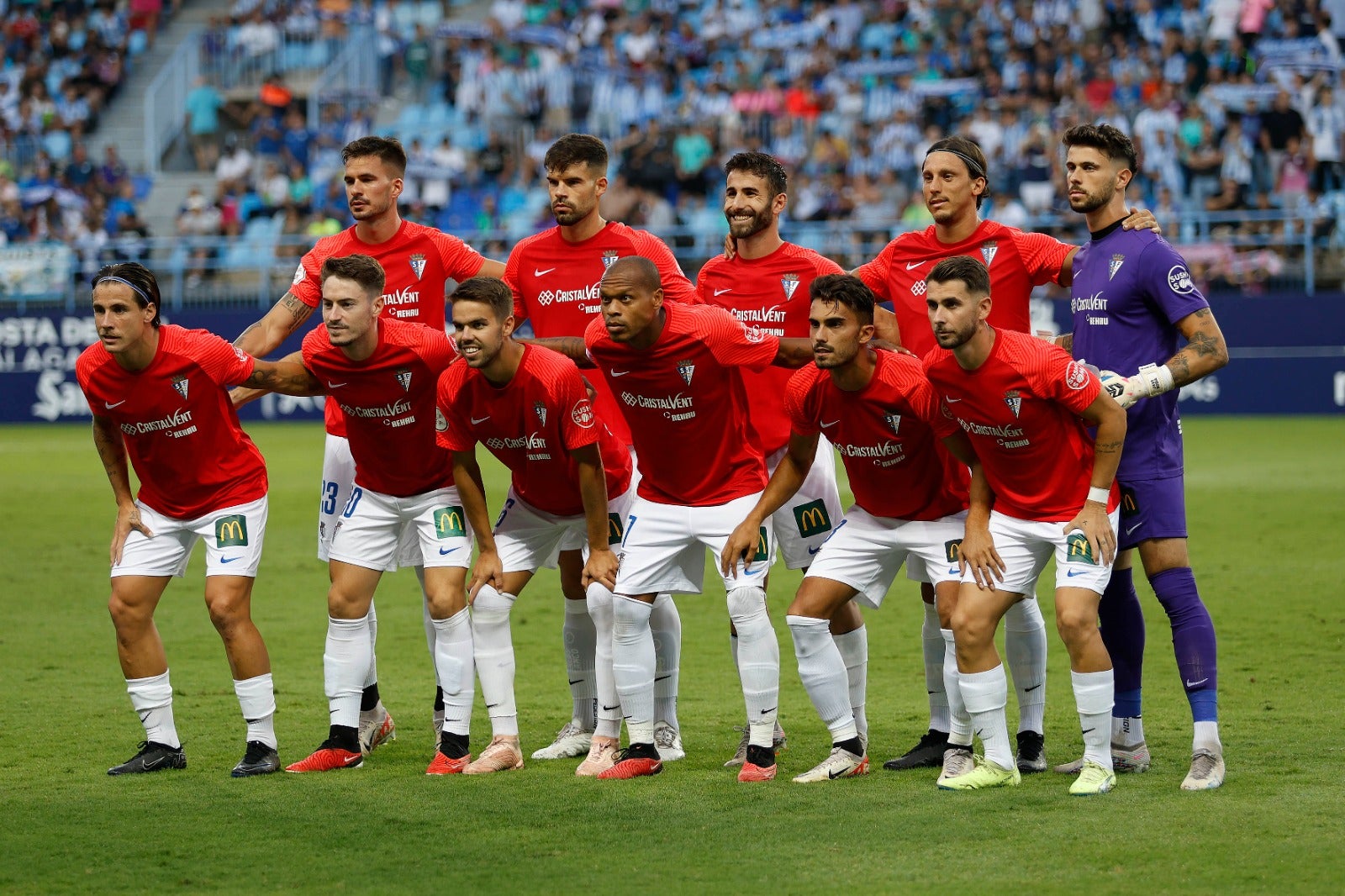 Las mejores imágenes del Málaga C. F. - San Fernando