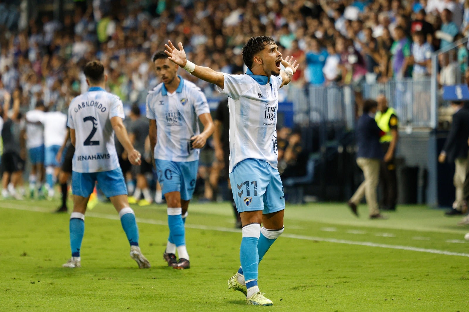 Las mejores imágenes del Málaga C. F. - San Fernando