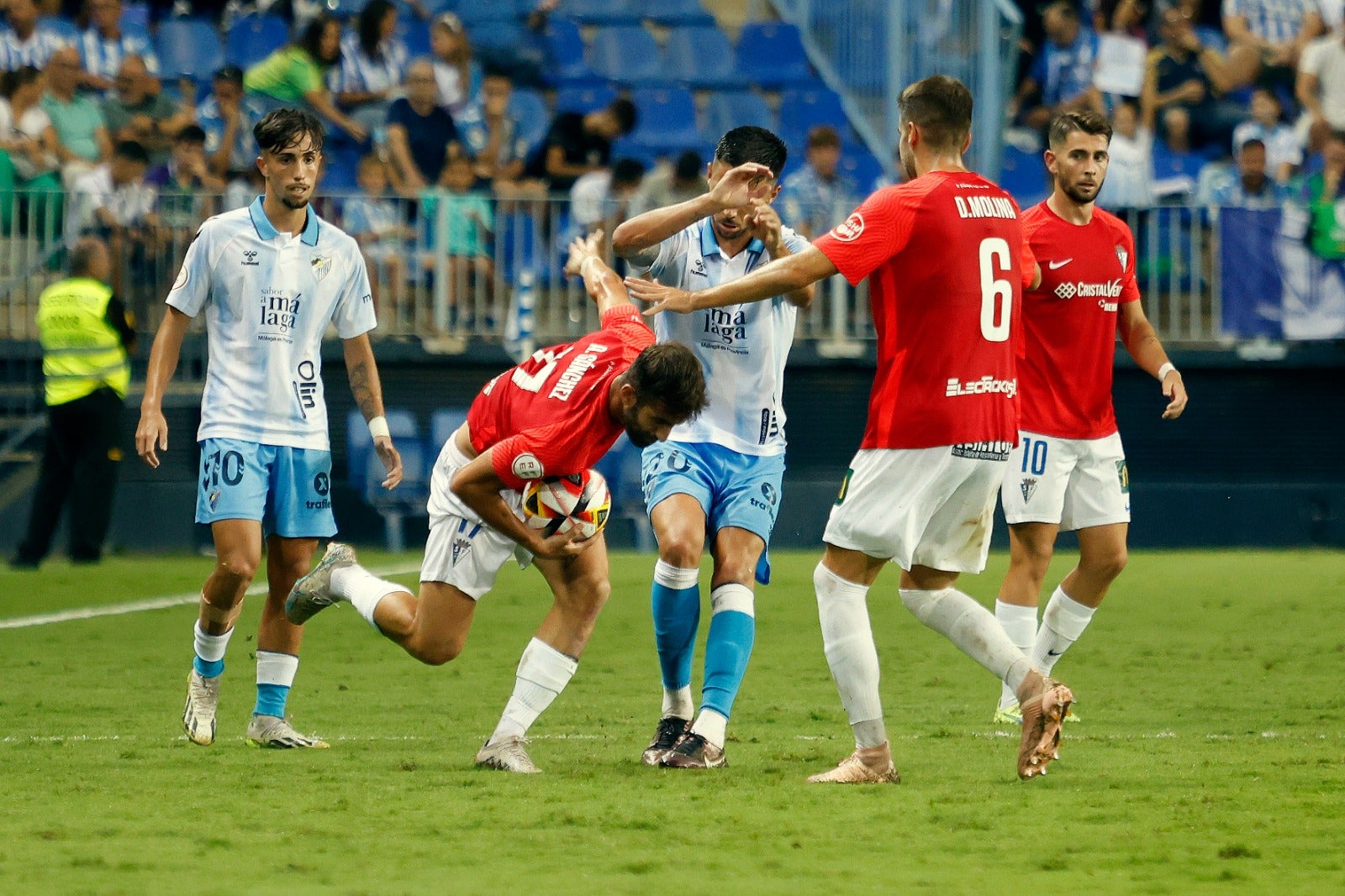 Las mejores imágenes del Málaga C. F. - San Fernando