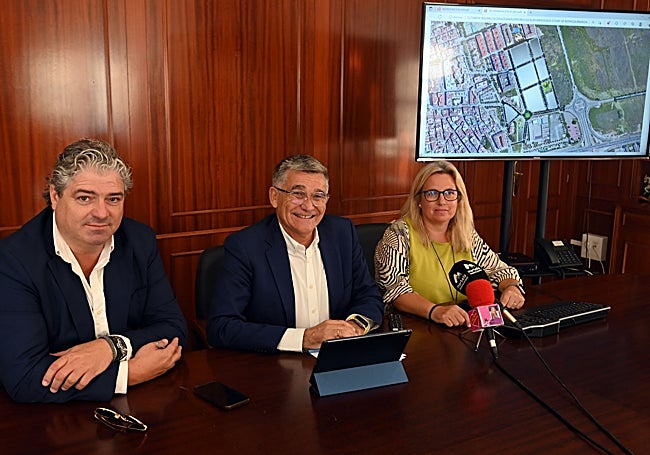 Fernando Gómez Huete, Javier García y Paula Martín-Lomeña.
