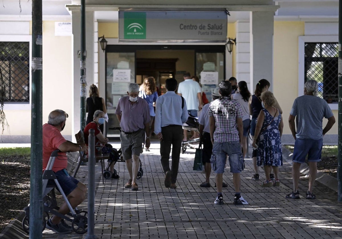 Imagen de un centro de salud de Málaga.