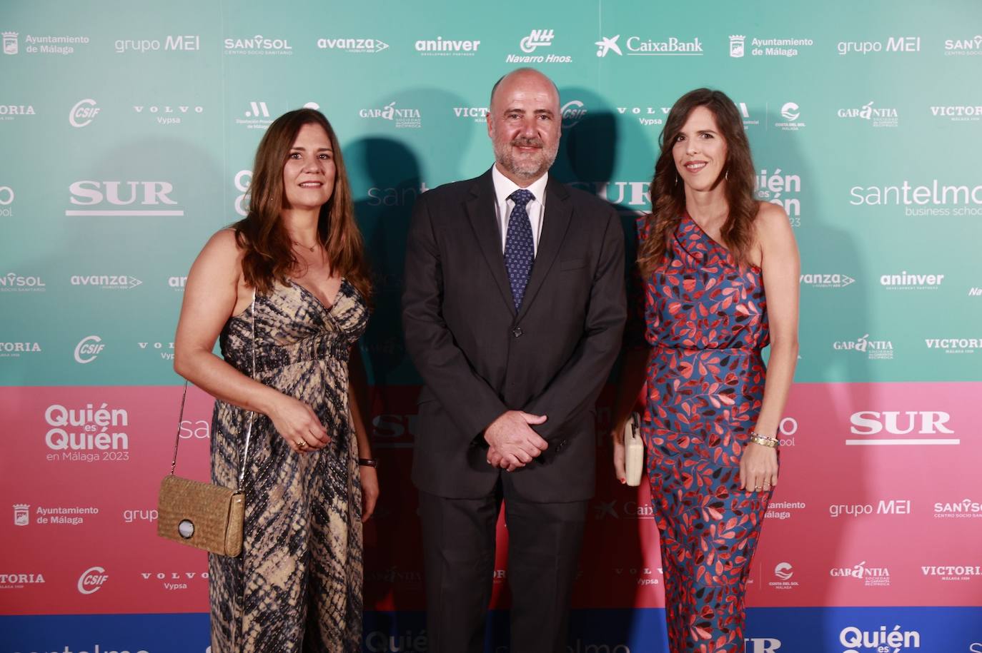 Lola Alías, Rafael de Urbani y Virginia Patón.