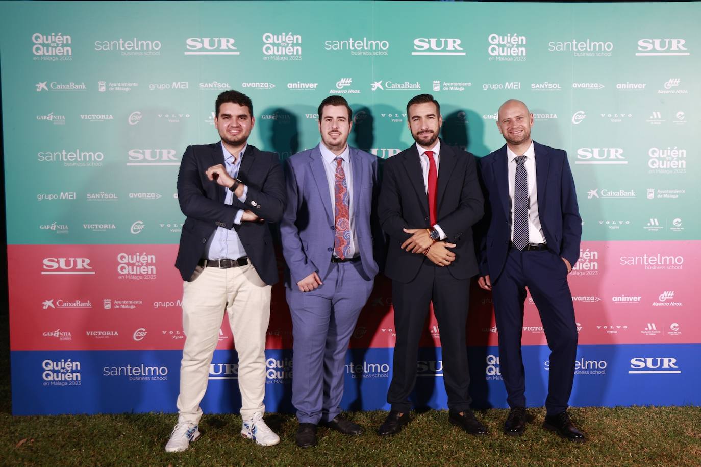 Víctor di Gerónimo, Jorge Morales, Francisco Guillén y Daniel Guillén. 