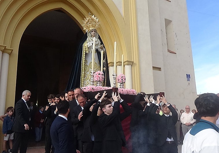 Horario e itinerario Rosario de Virgen Mediadora de la Salvación. Málaga 12 de Octubre del 2023