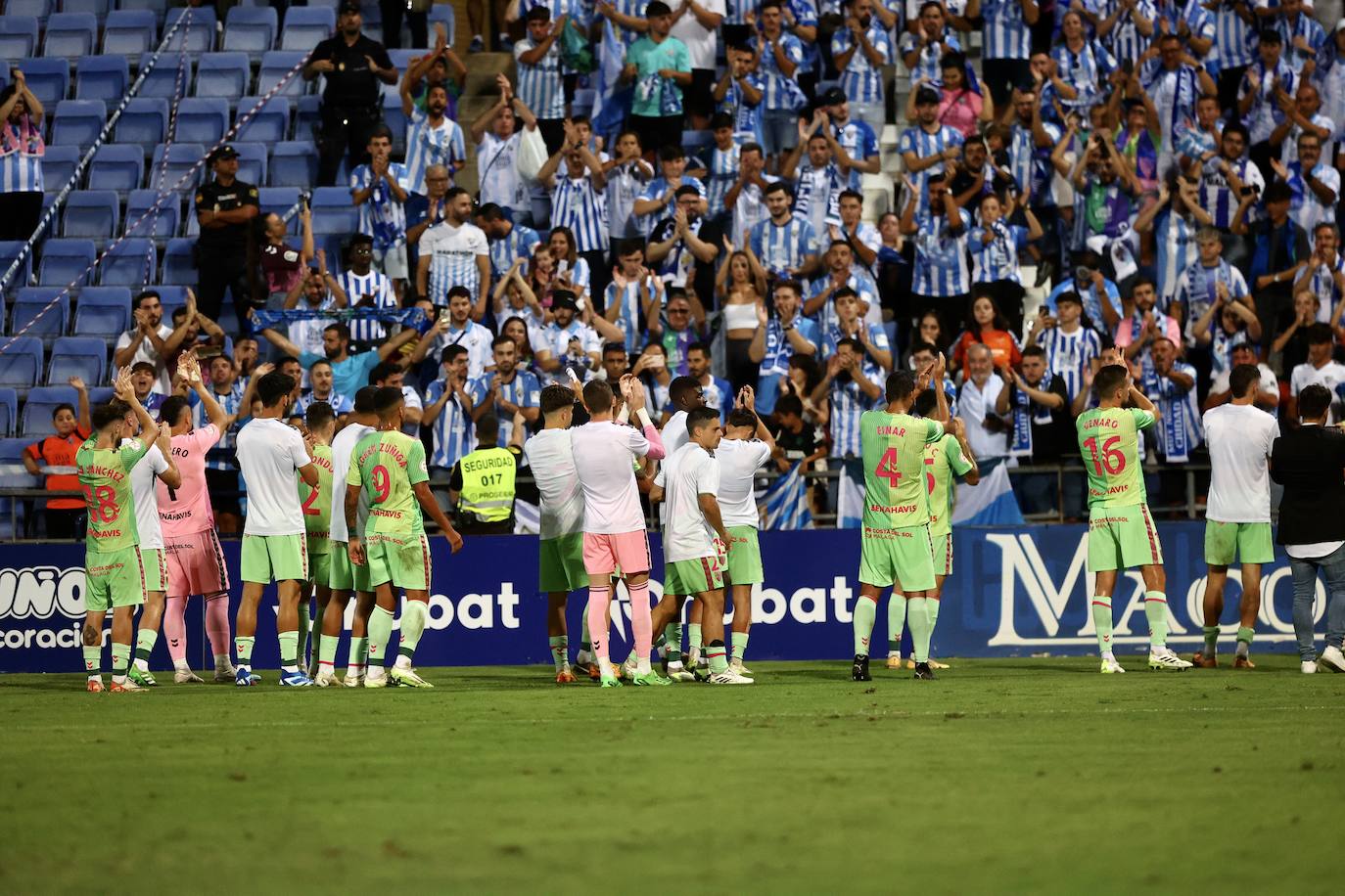 El Recreativo de Huelva-Málaga, en imágenes