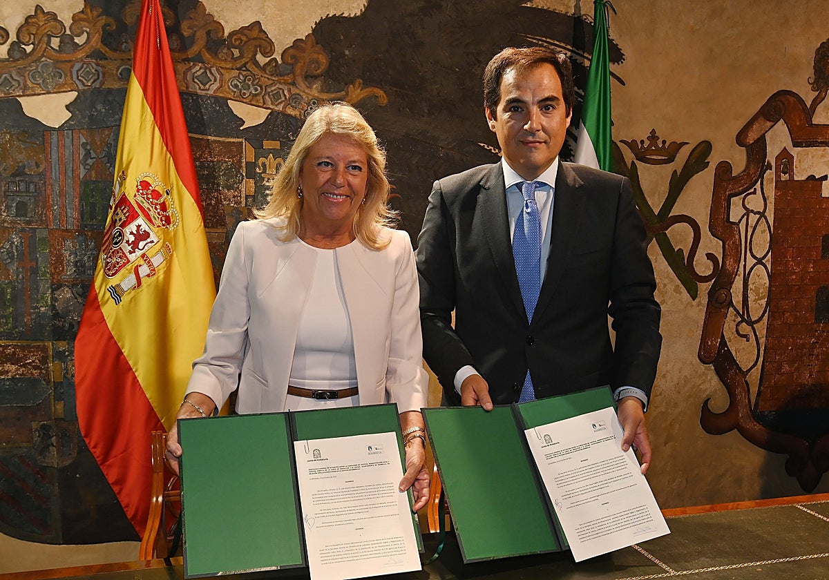 Ángeles Muñoz y José Antonio Nieto.