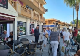 Avenida de la Constitución, en Arroyo de la Miel.