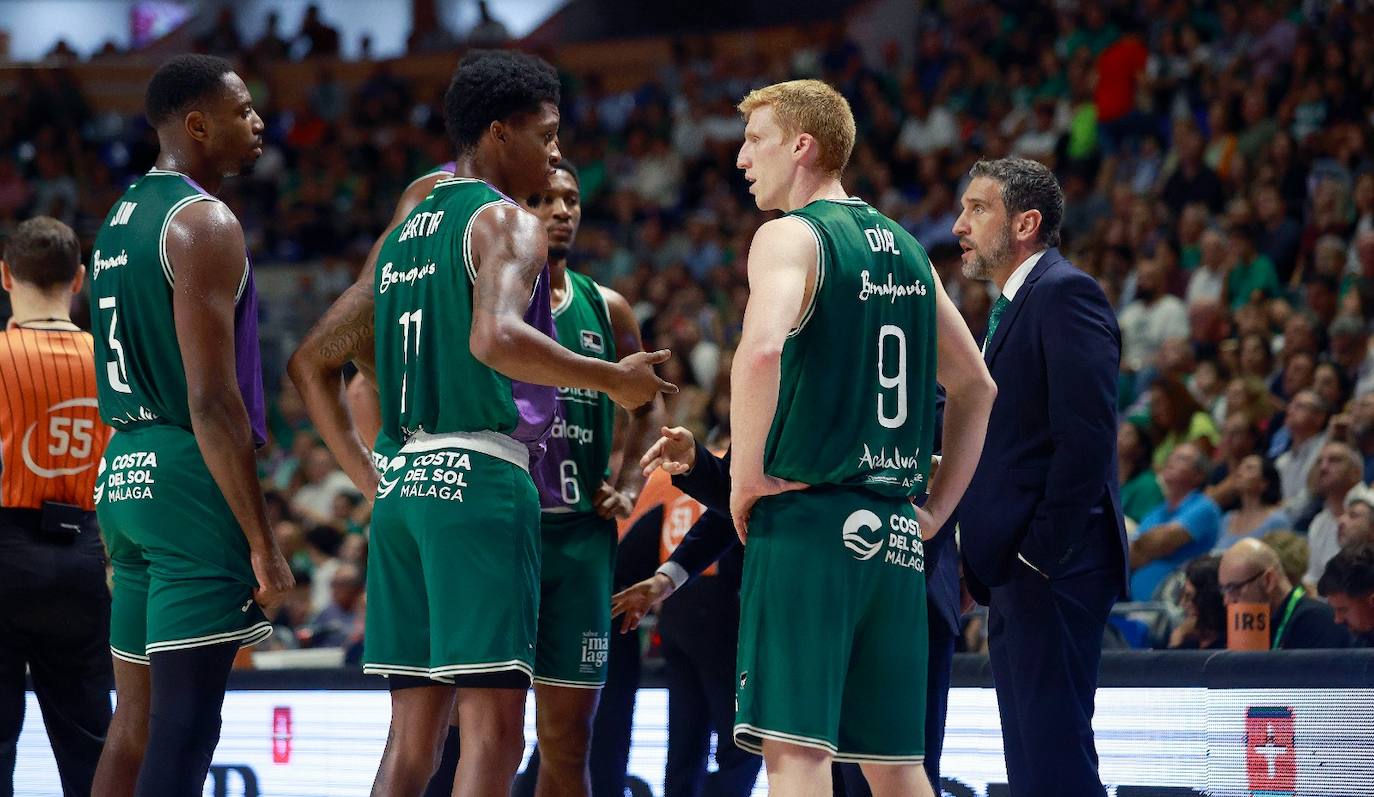 El Unicaja- Joventut, en imágenes