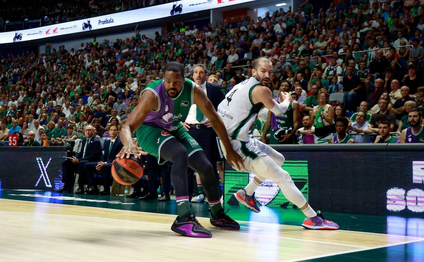 El Unicaja- Joventut, en imágenes