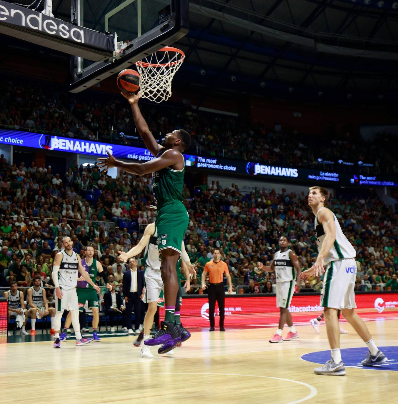 El Unicaja- Joventut, en imágenes