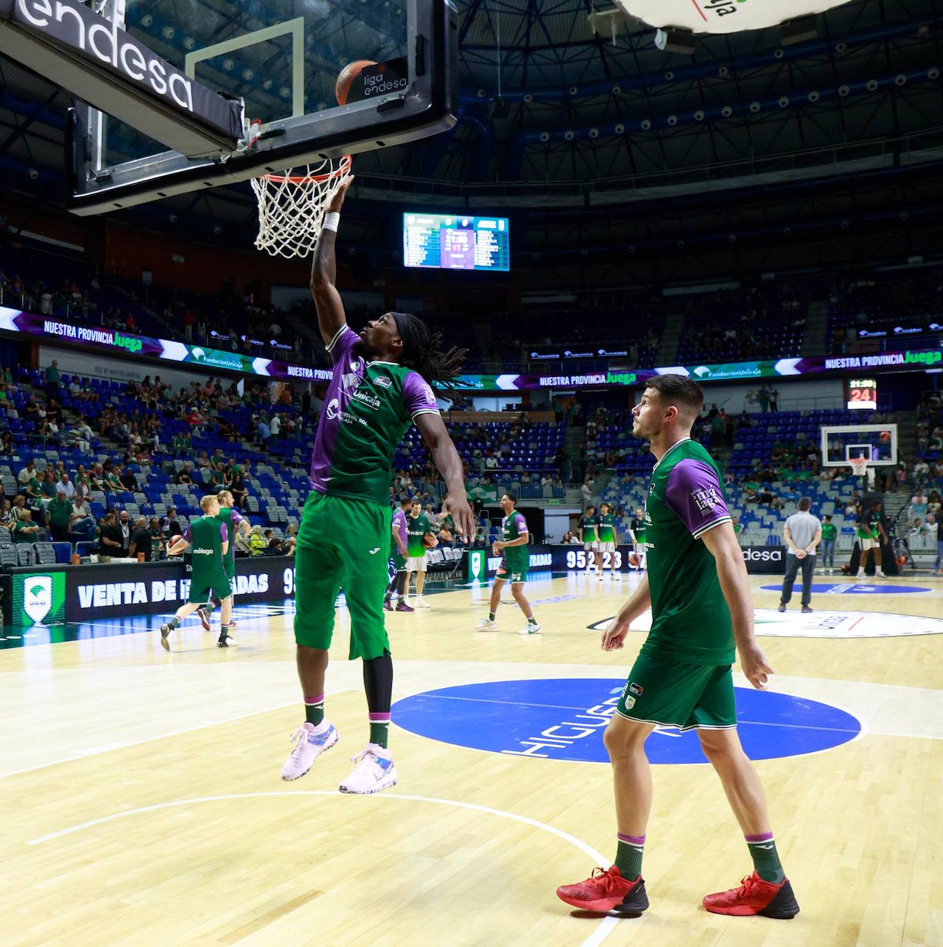 El Unicaja- Joventut, en imágenes