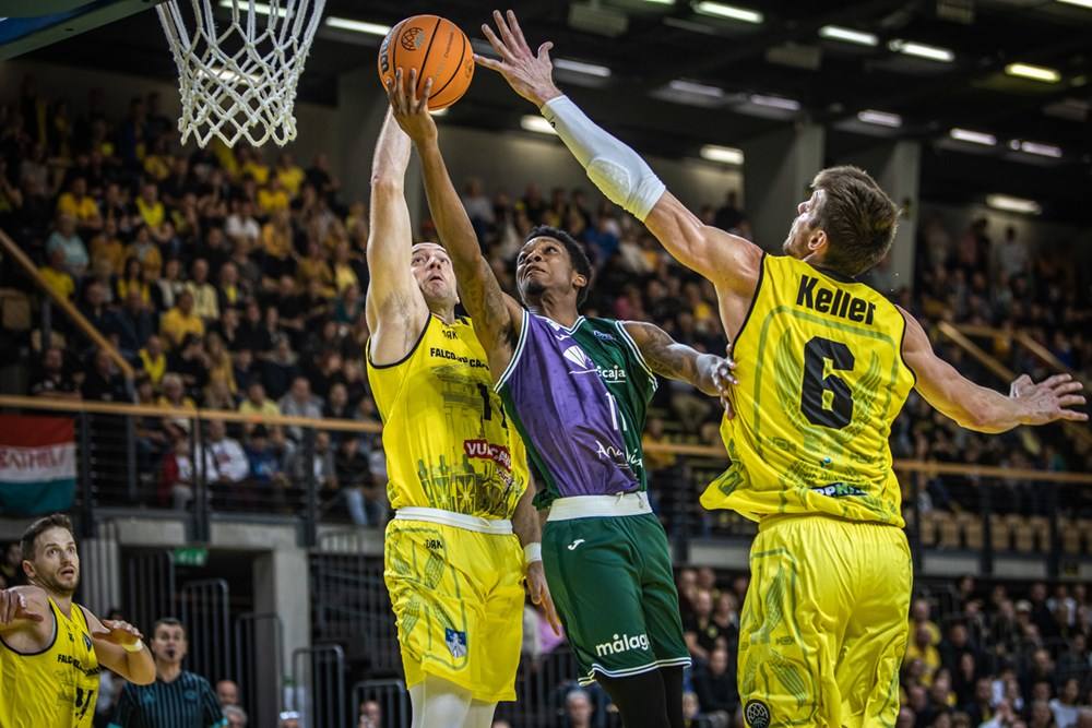 El Falco KC Szombathely - Unicaja, en imágenes