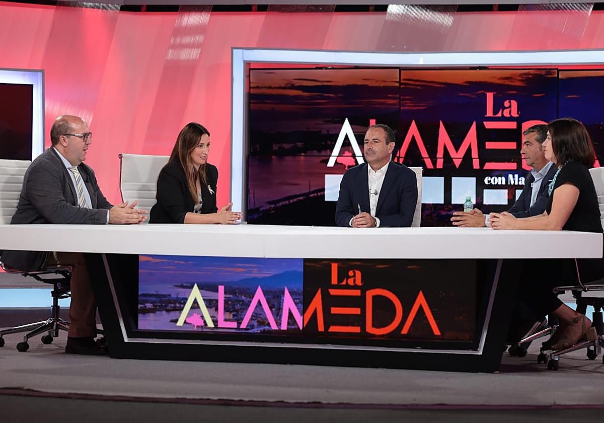 José Carlos Garín, Mari Nieves Ramírez y Manuel Méndez, en 'La Alameda'