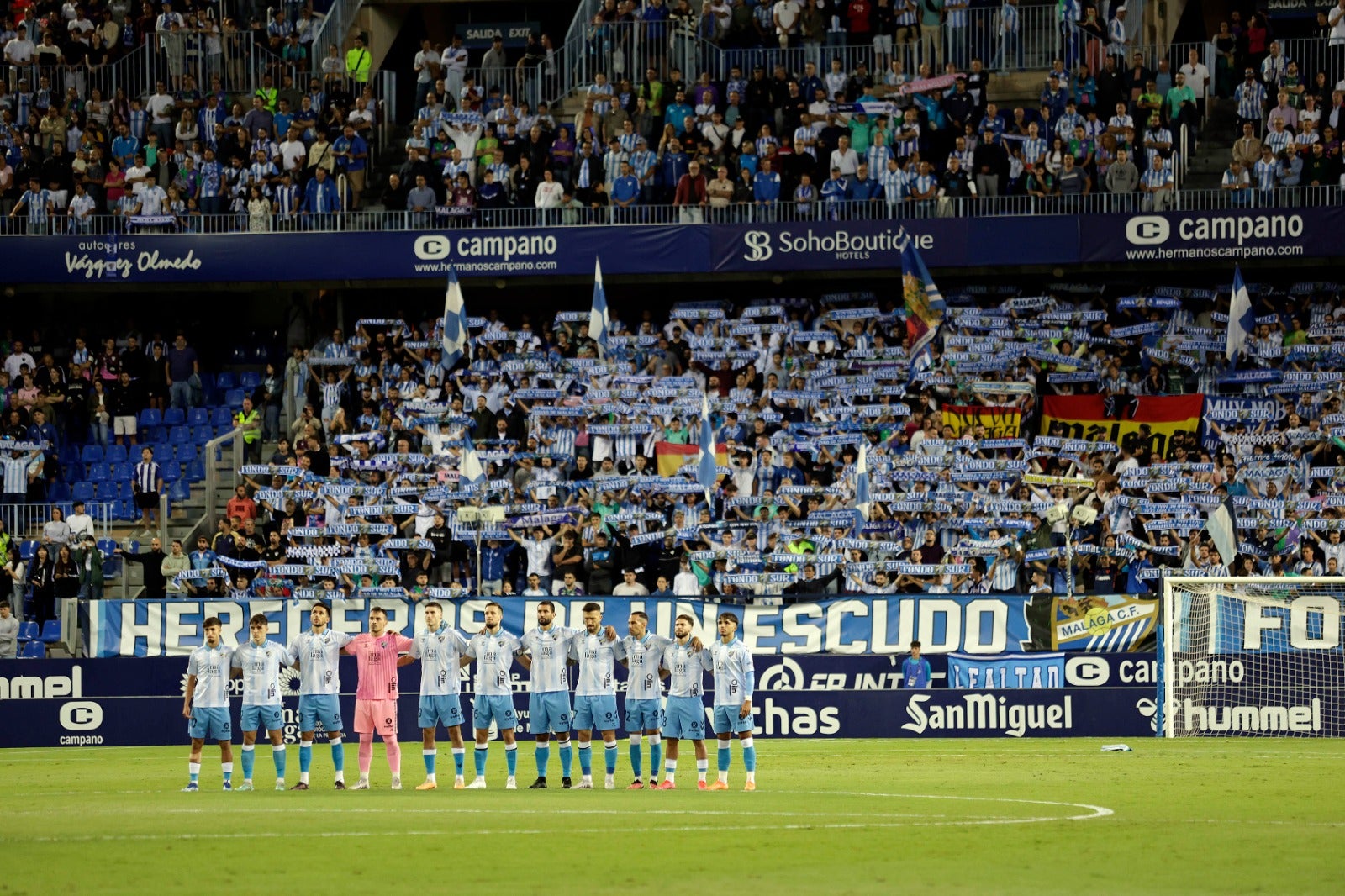 Las mejores imágenes del Málaga - Real Madrid Castilla