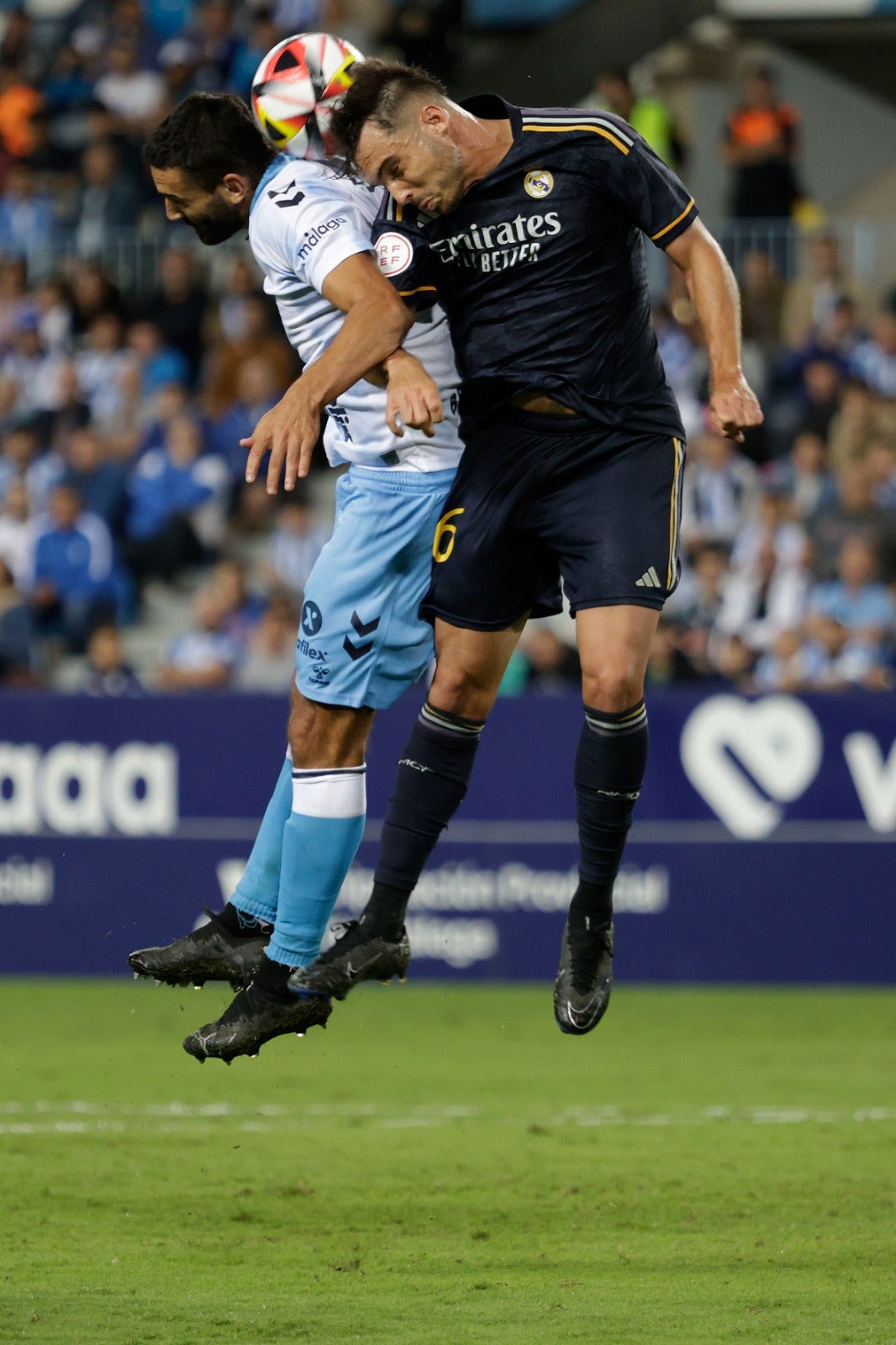 Las mejores imágenes del Málaga - Real Madrid Castilla