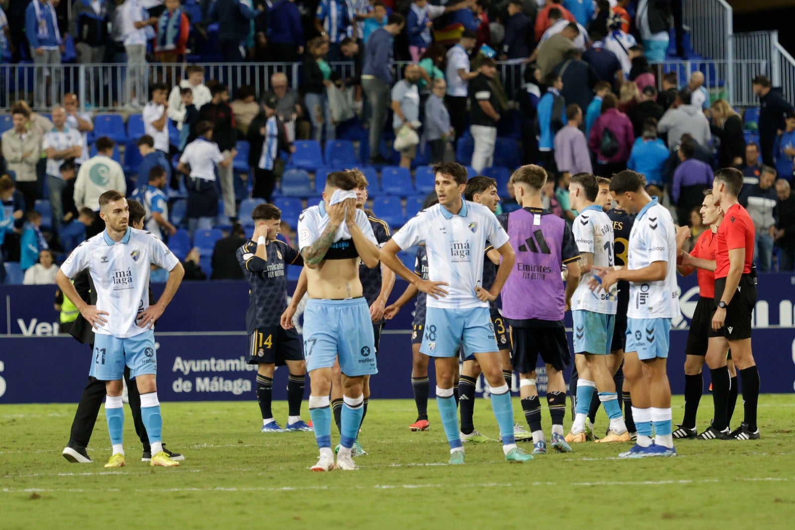 Las mejores imágenes del Málaga - Real Madrid Castilla