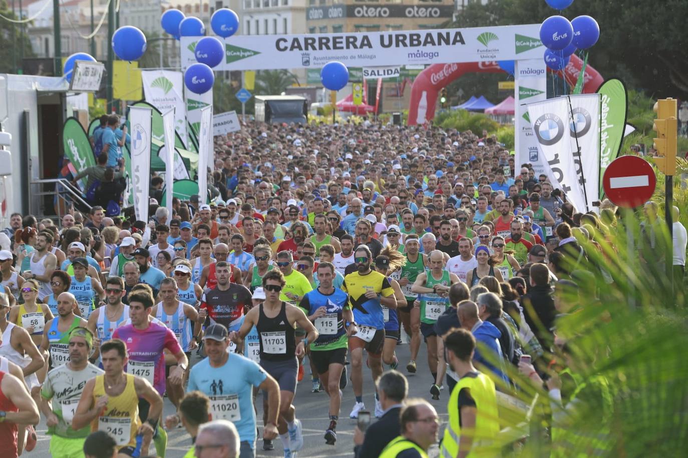 Las mejores fotos de la Carrera Urbana Ciudad de Málaga 2023