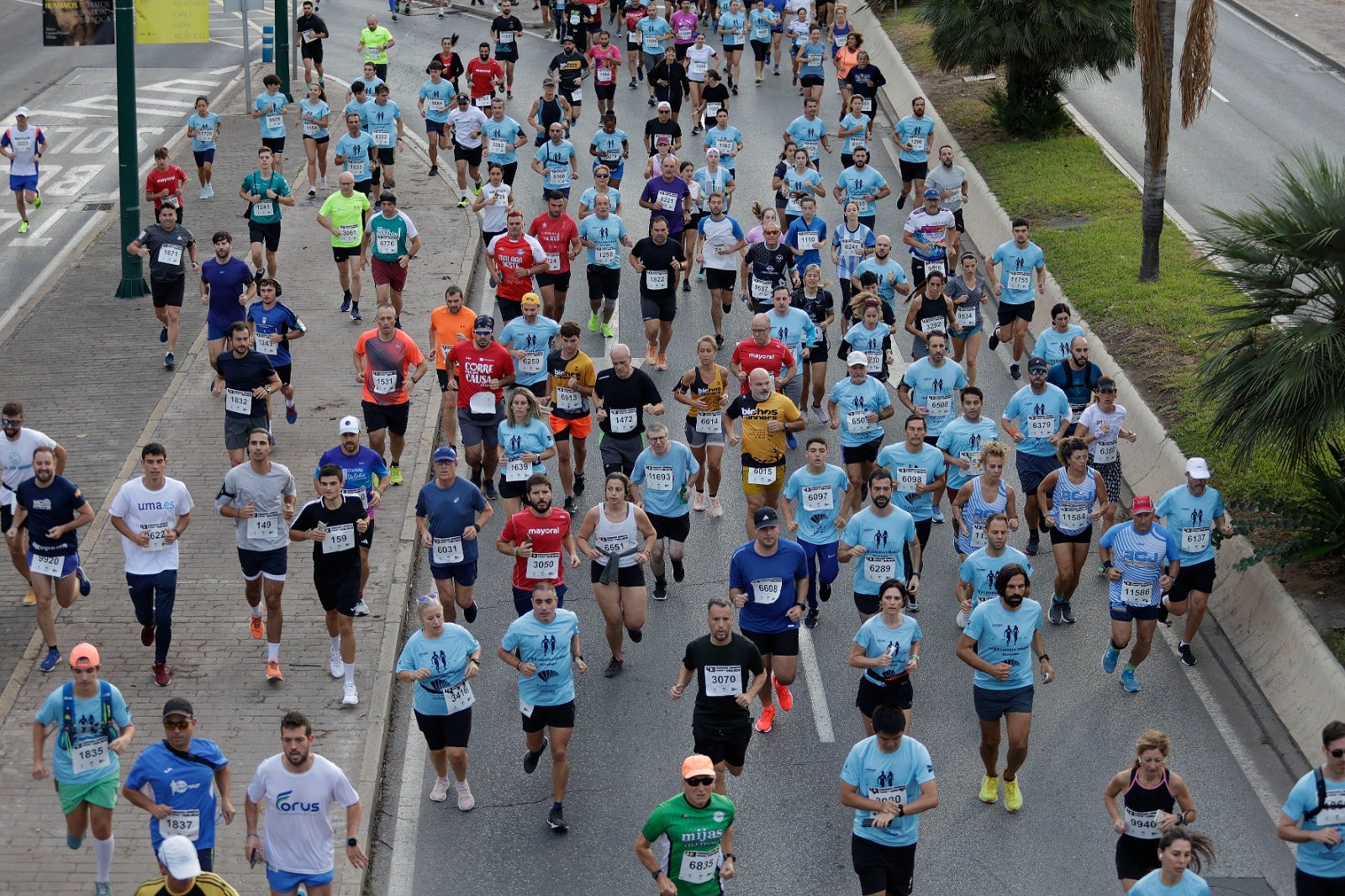 Las mejores fotos de la Carrera Urbana Ciudad de Málaga 2023