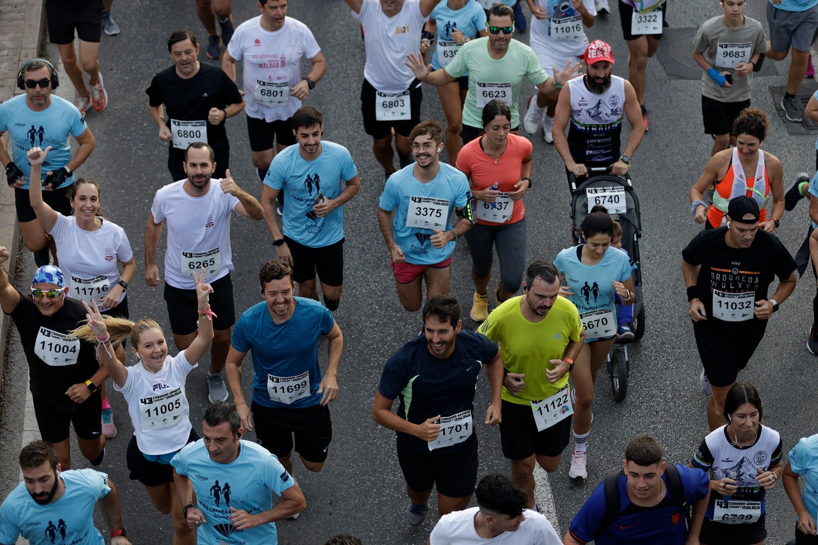 Las mejores fotos de la Carrera Urbana Ciudad de Málaga 2023