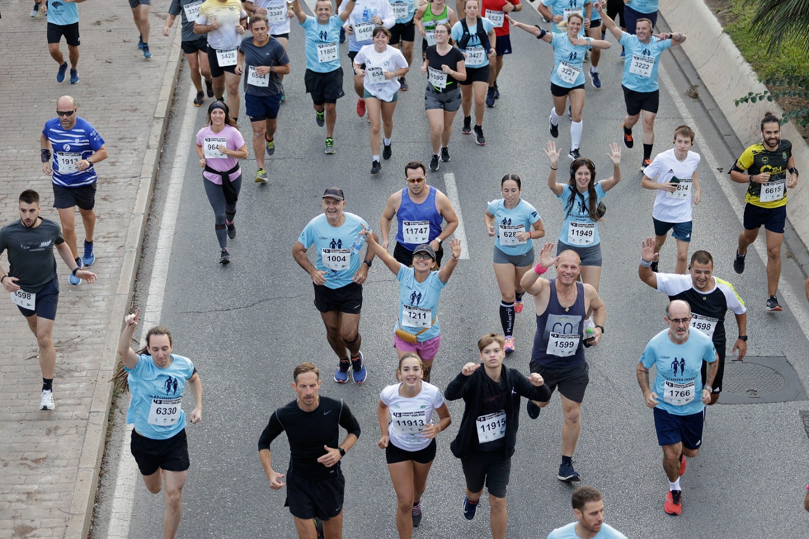 Las mejores fotos de la Carrera Urbana Ciudad de Málaga 2023