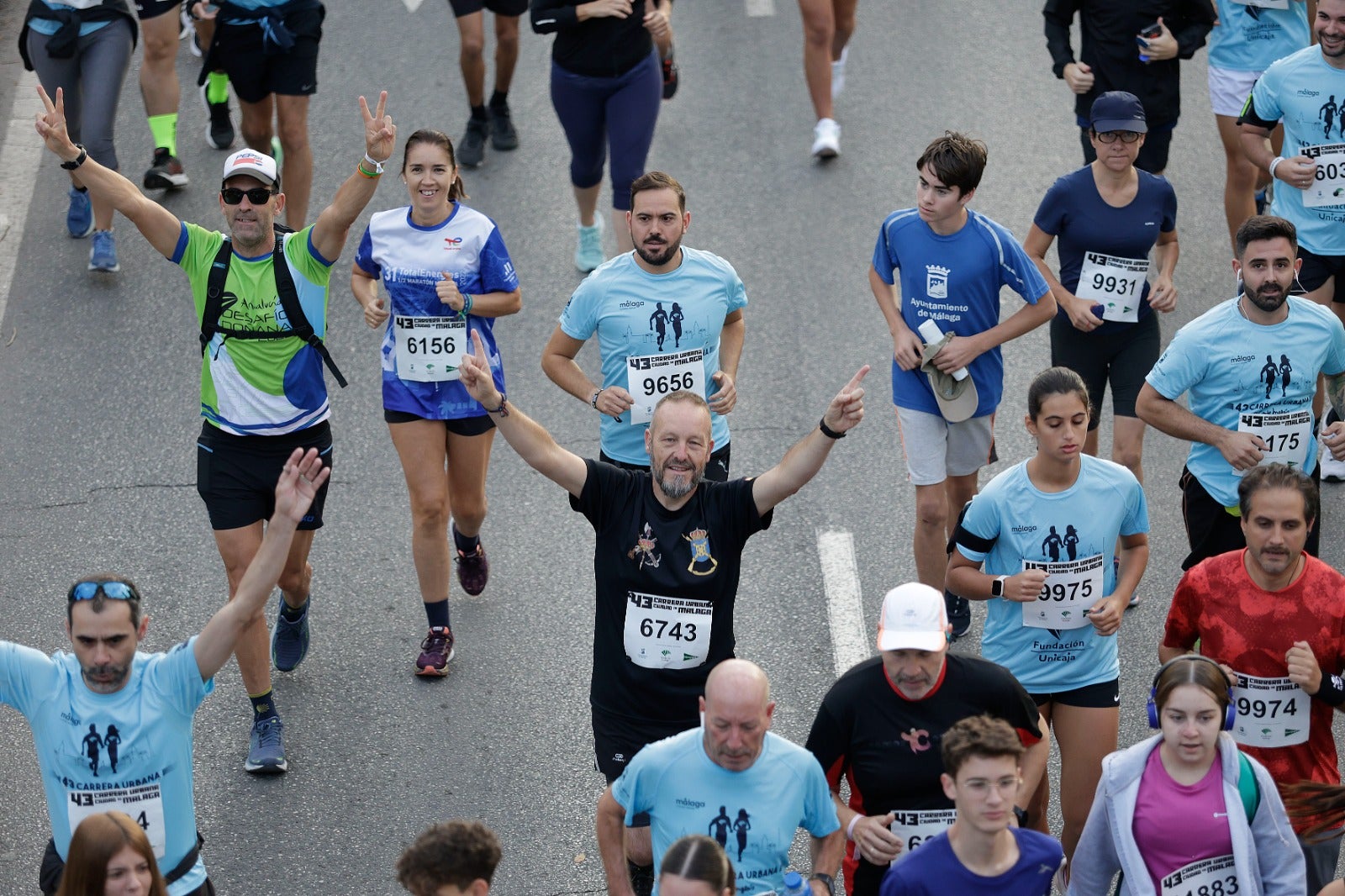 Las mejores fotos de la Carrera Urbana Ciudad de Málaga 2023