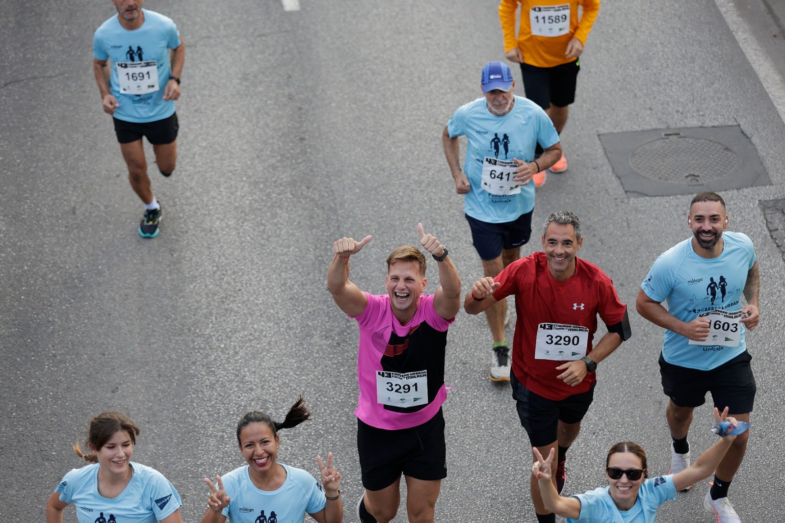 Las mejores fotos de la Carrera Urbana Ciudad de Málaga 2023