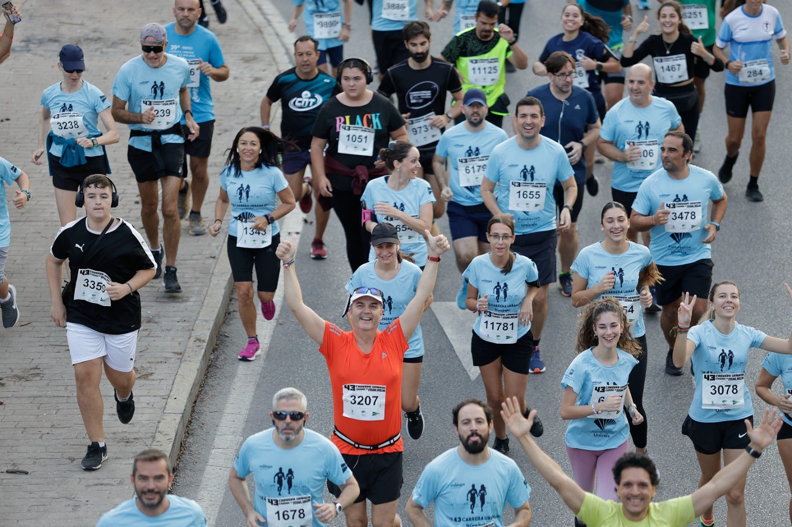 Las mejores fotos de la Carrera Urbana Ciudad de Málaga 2023