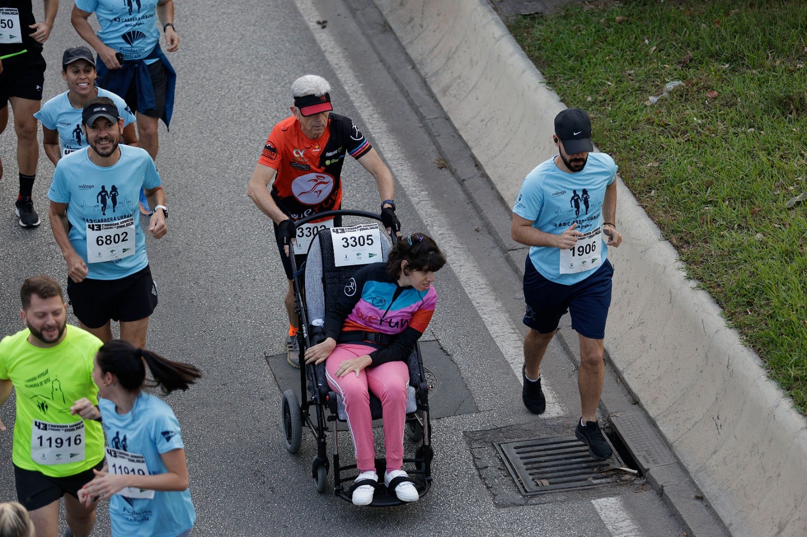 Las mejores fotos de la Carrera Urbana Ciudad de Málaga 2023