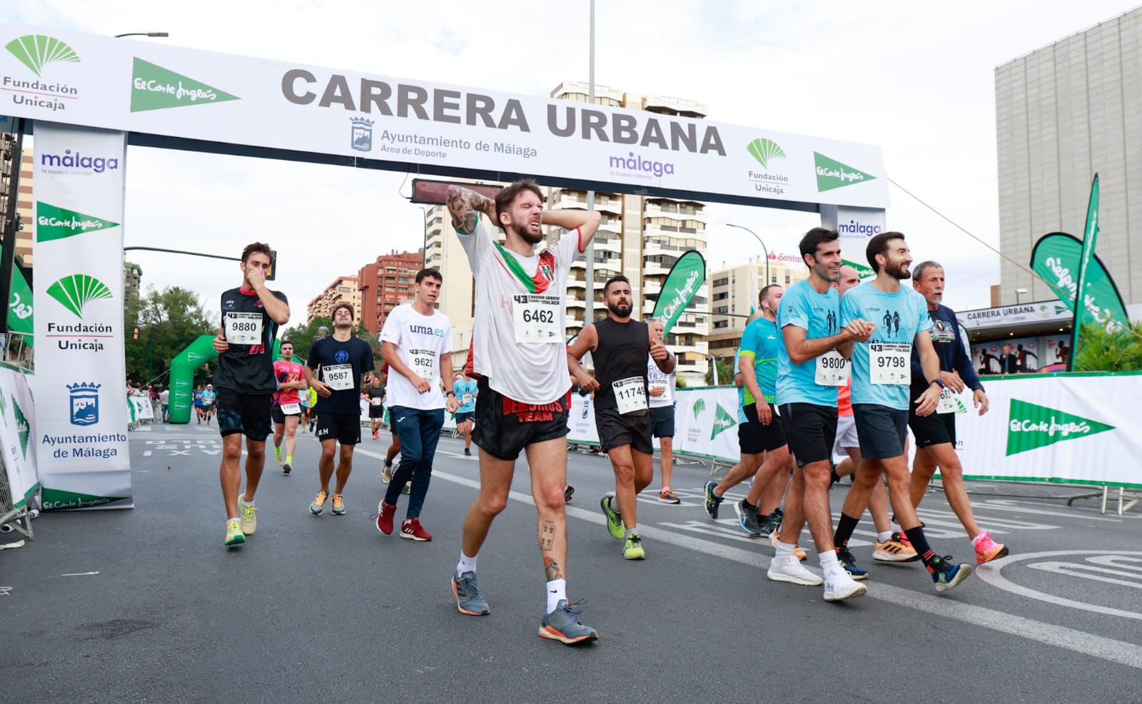 Las mejores fotos de la Carrera Urbana Ciudad de Málaga 2023