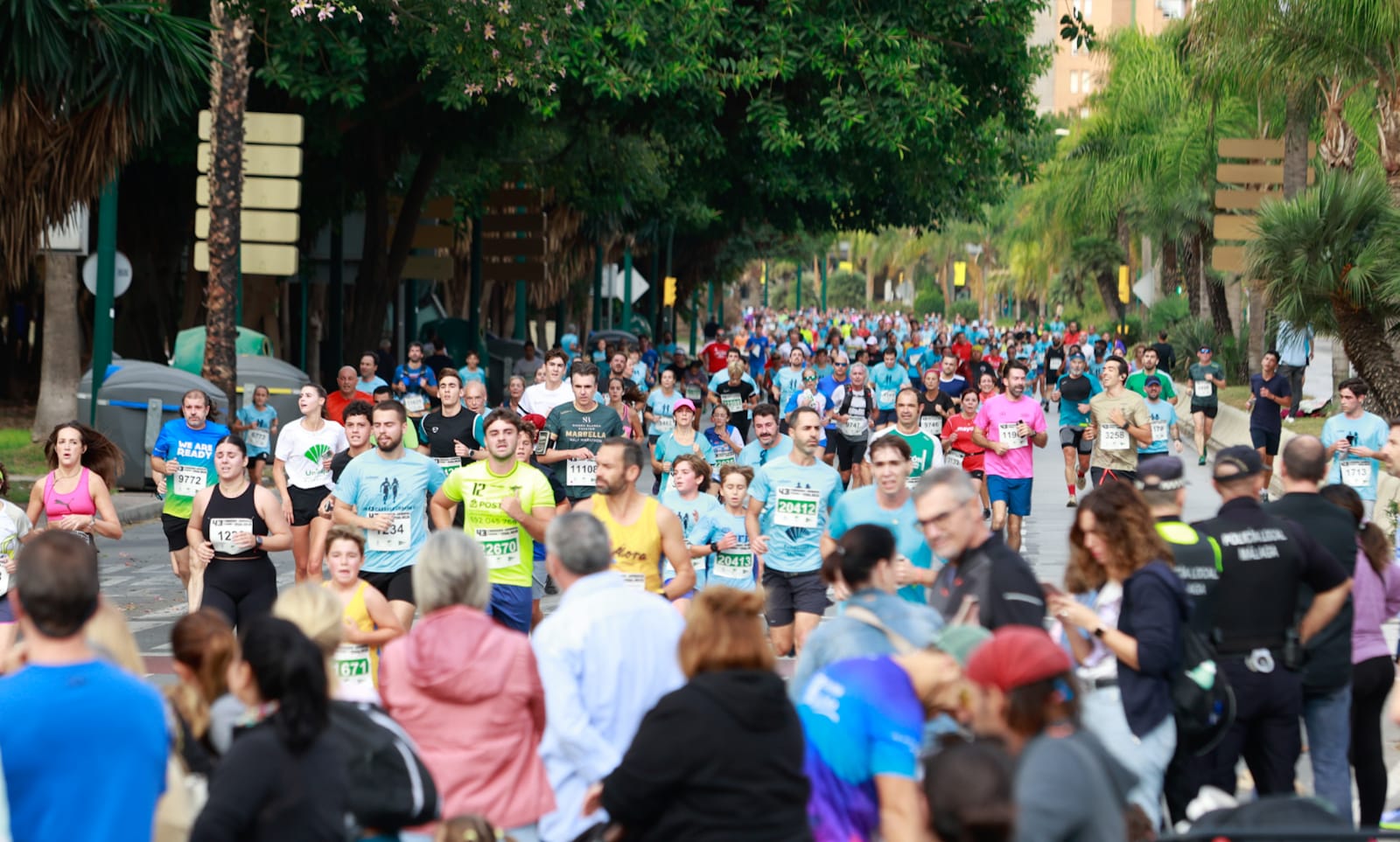 Las mejores fotos de la Carrera Urbana Ciudad de Málaga 2023