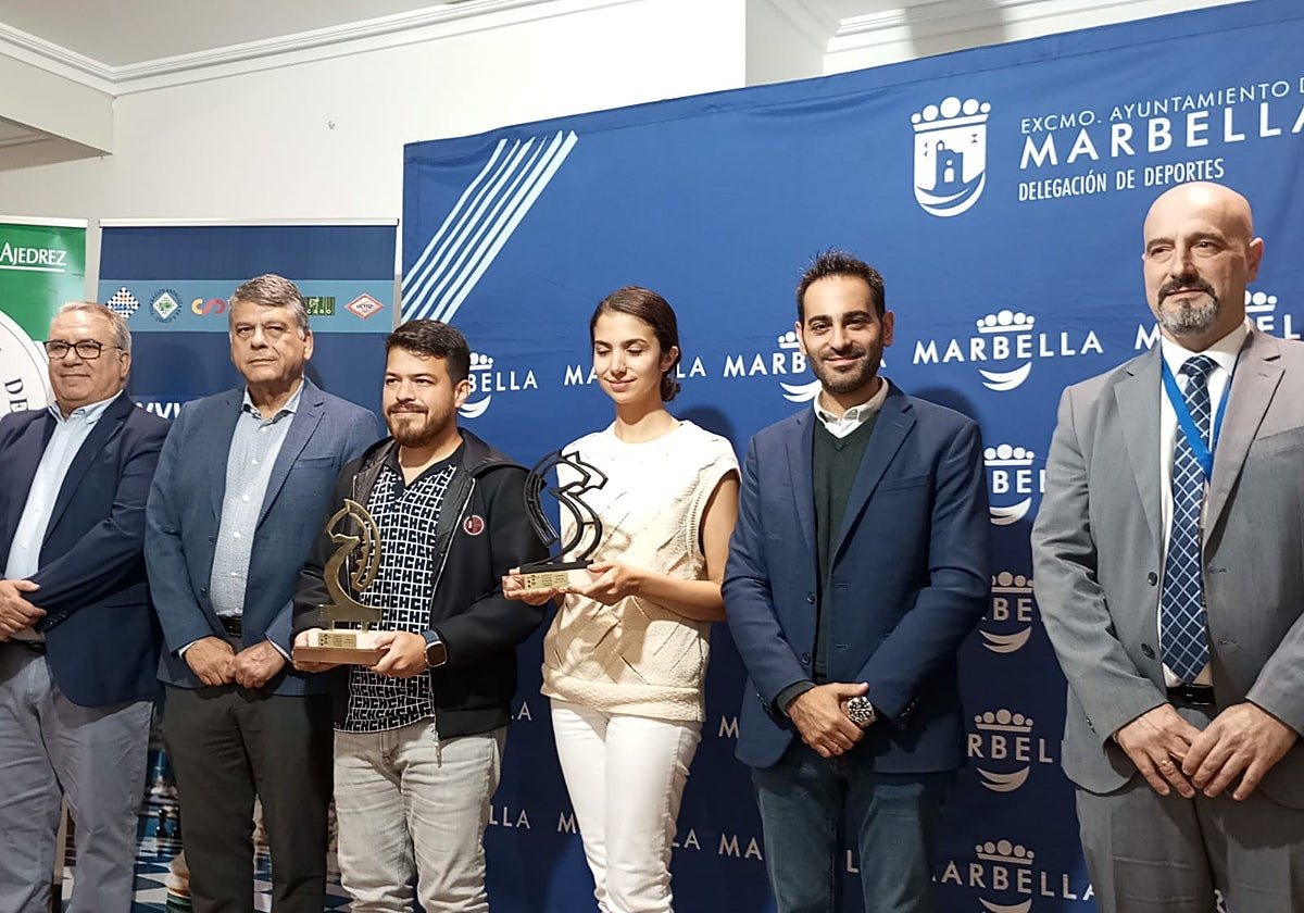 Eduardo Iturrizaga y Sara Khadem se coronan en Marbella como campeones de España de ajedrez