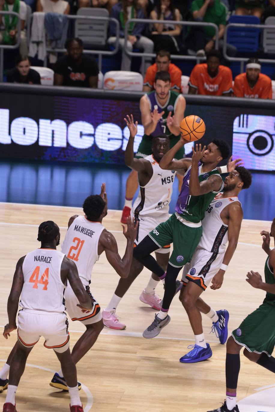 El Unicaja-Le Mans, en imágenes