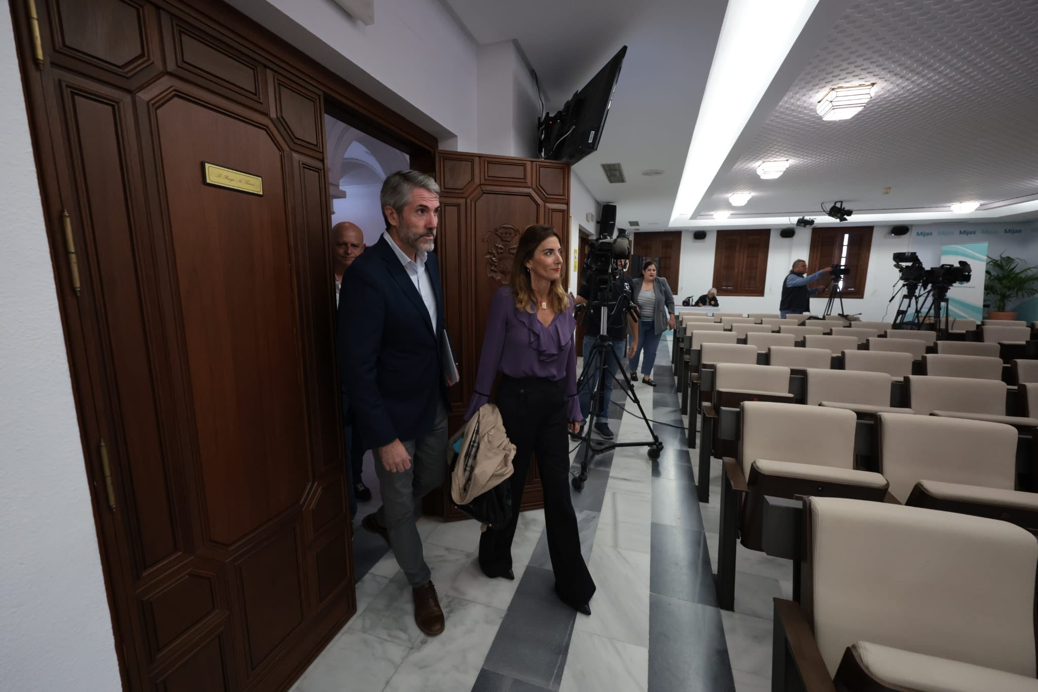 Pleno en el Ayuntamiento de Mijas