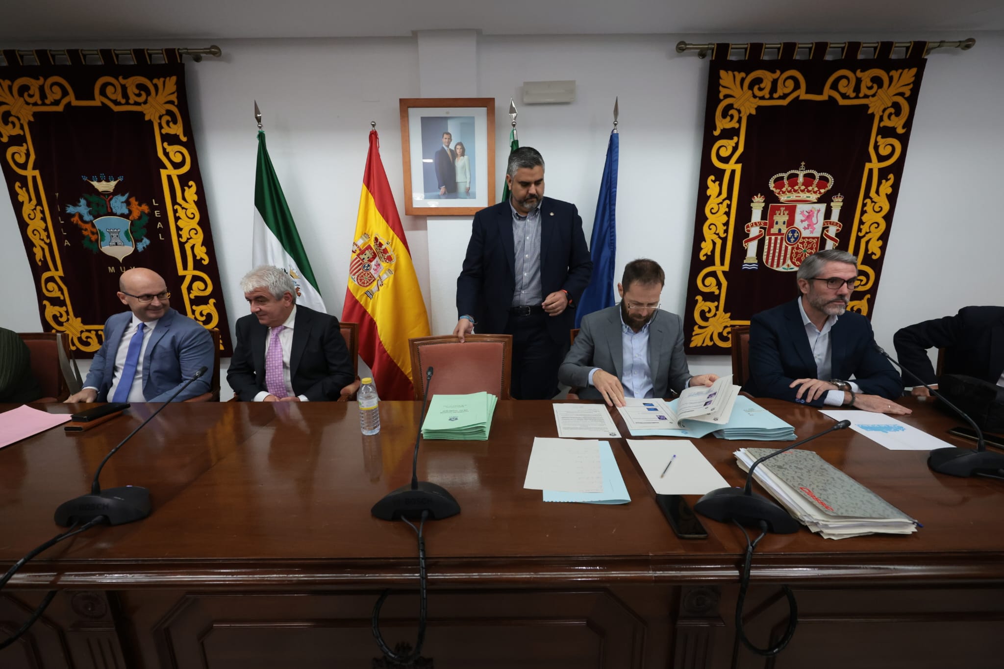 Pleno en el Ayuntamiento de Mijas