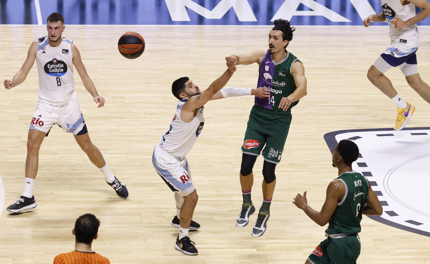 El Unicaja-Río Breogán, en imágenes