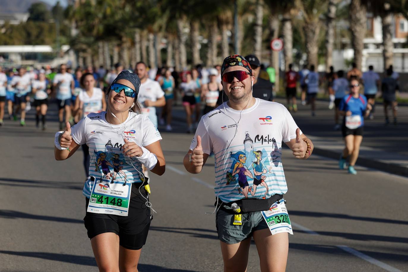 Toroitich pulveriza el récord de la Media Maratón de Málaga, con un registro de 59:13, más de un minuto menos que la plusmarca alcanzada en 2022.