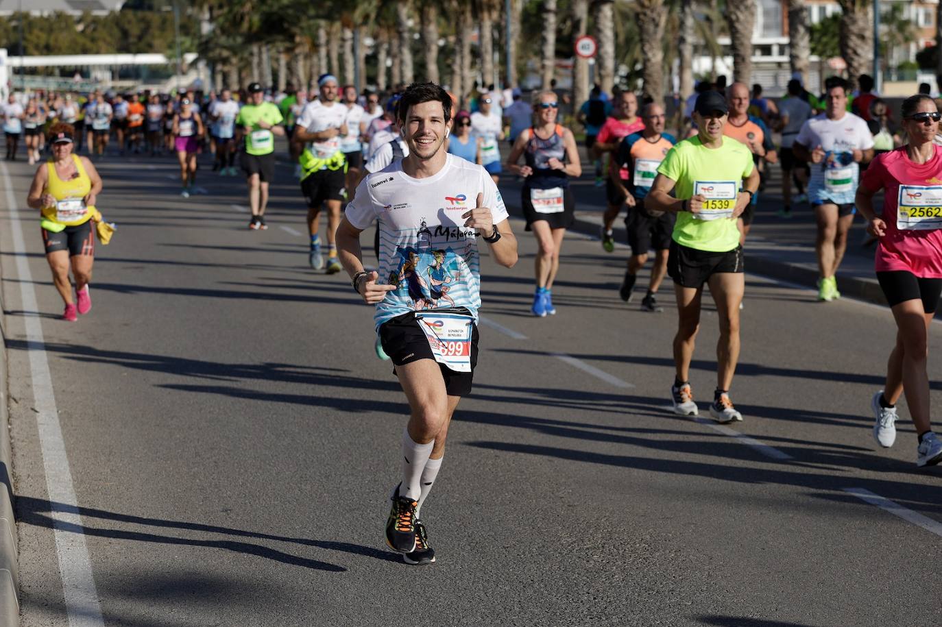 Toroitich pulveriza el récord de la Media Maratón de Málaga, con un registro de 59:13, más de un minuto menos que la plusmarca alcanzada en 2022.