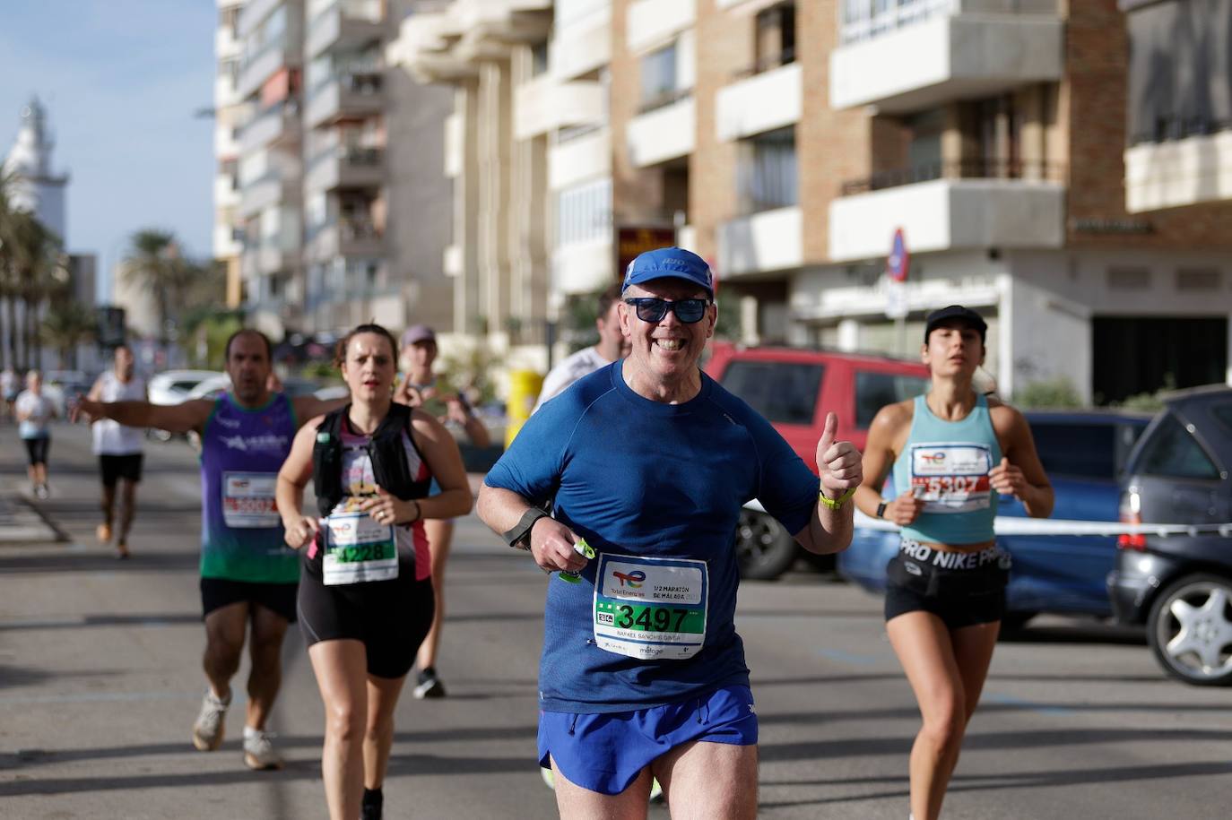 Toroitich pulveriza el récord de la Media Maratón de Málaga, con un registro de 59:13, más de un minuto menos que la plusmarca alcanzada en 2022.