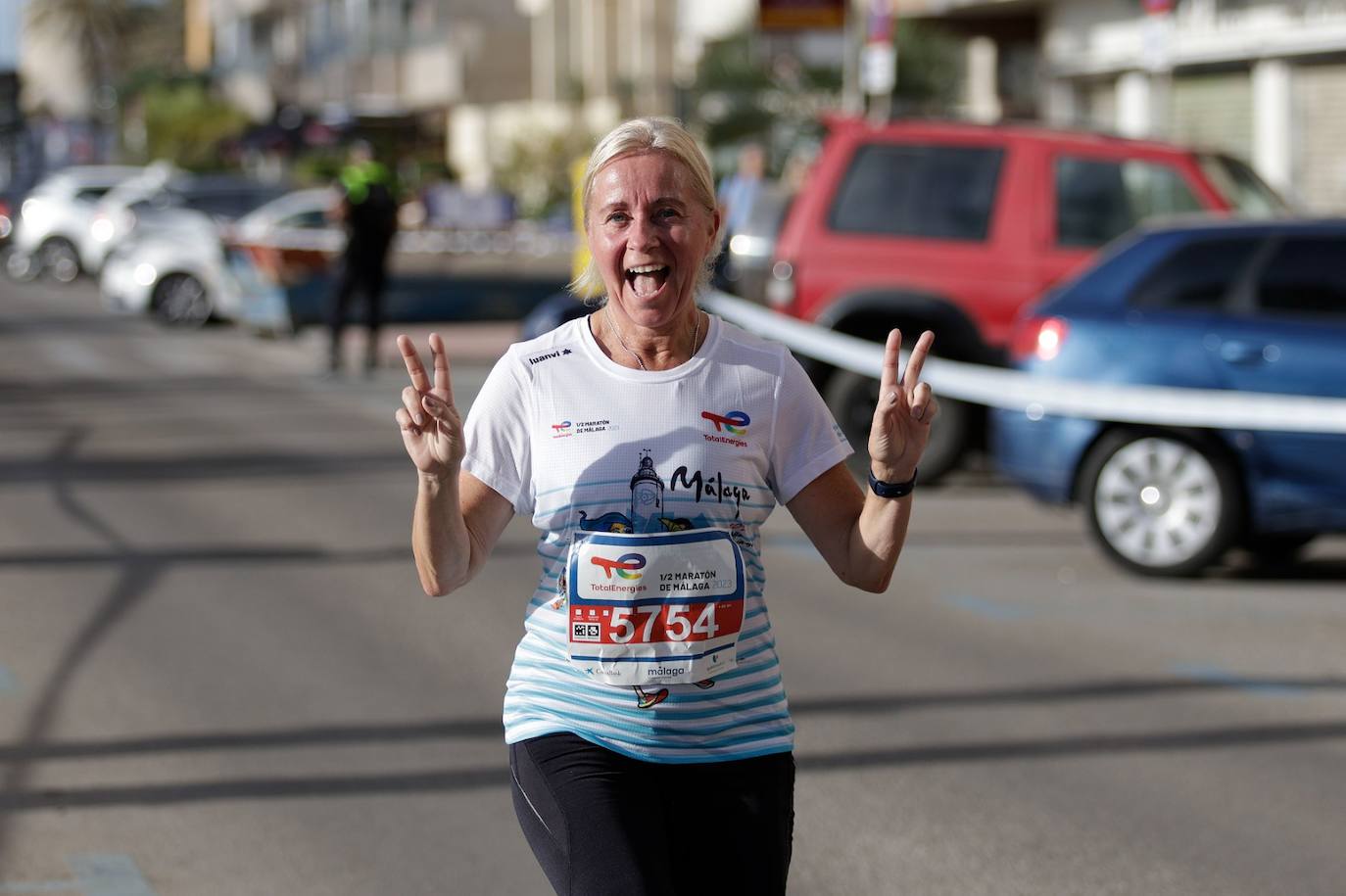 Toroitich pulveriza el récord de la Media Maratón de Málaga, con un registro de 59:13, más de un minuto menos que la plusmarca alcanzada en 2022.