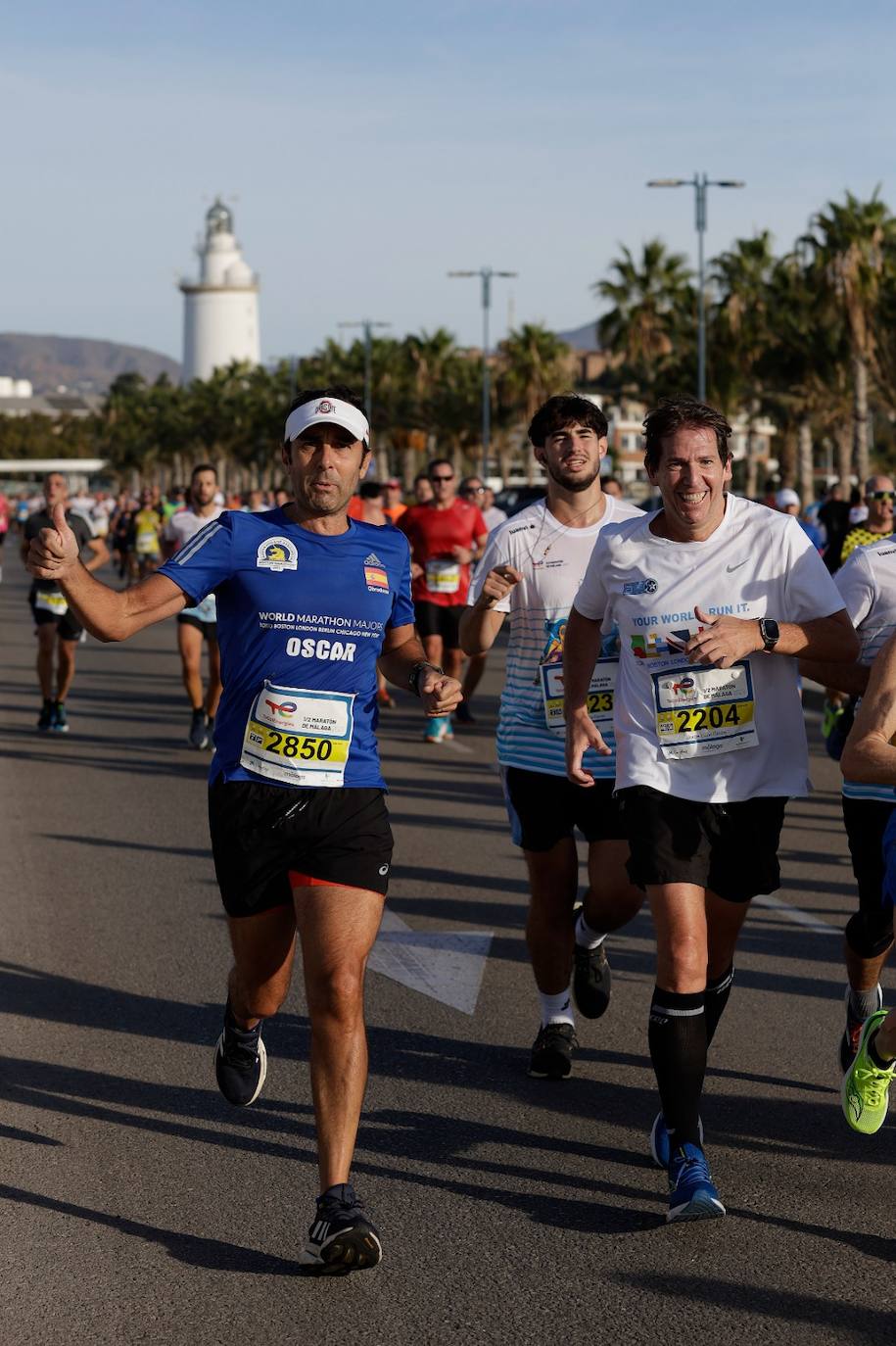 Toroitich pulveriza el récord de la Media Maratón de Málaga, con un registro de 59:13, más de un minuto menos que la plusmarca alcanzada en 2022.